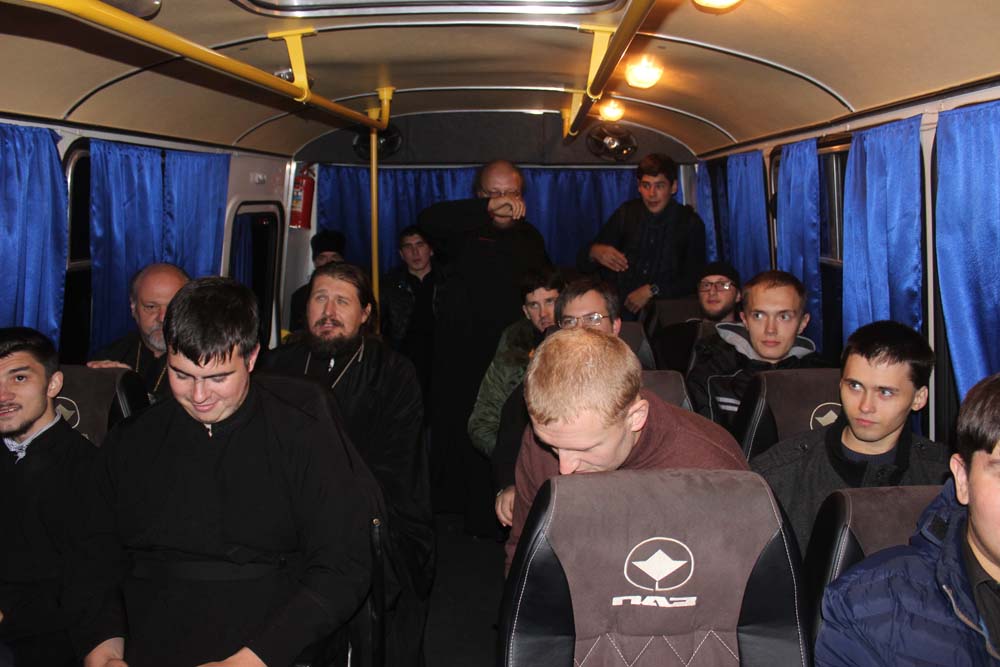 Паломничество первокурсников-семинаристов ко святому преподобному Филарету Ичалковскому